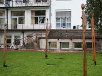 Figurengruppe von 5 Grashalmen