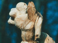 gestreckte Liebe, 2003, 38cm hoch, Linde