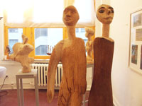 Paar, 2007, Buchenholz